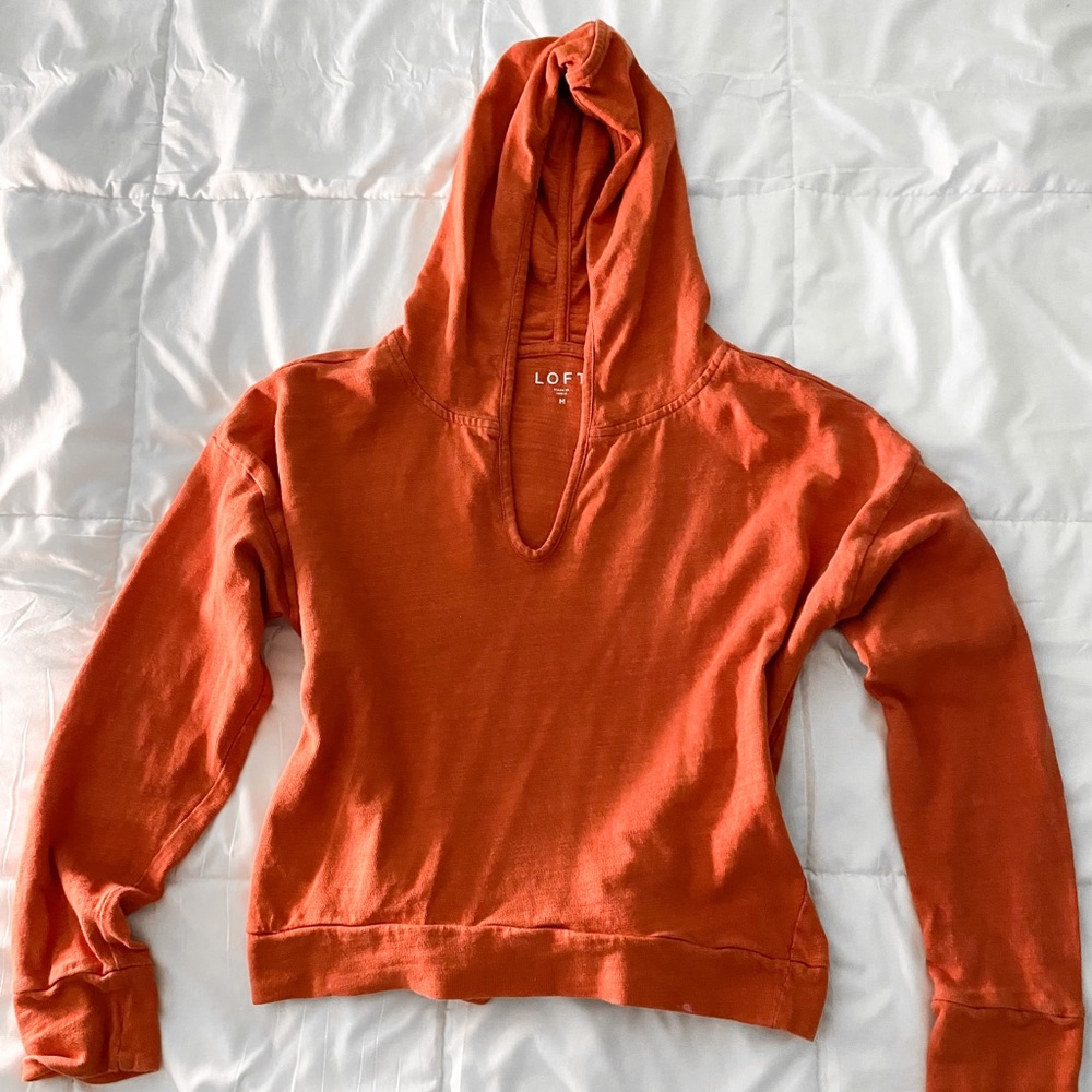 medium orange hoodie